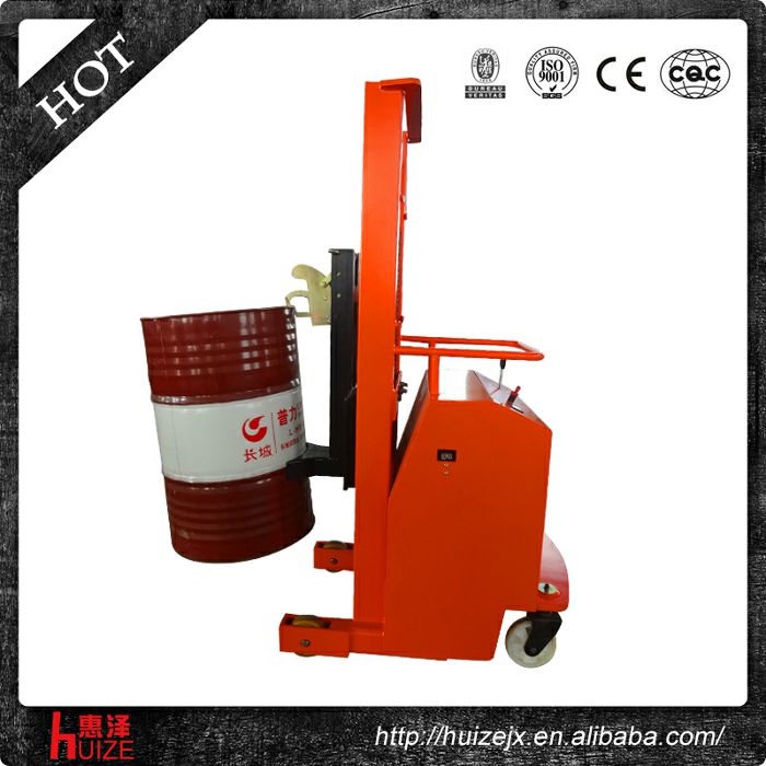 半電動(dòng)配重油桶車（無底腿，只堆垛，不翻轉(zhuǎn)）
