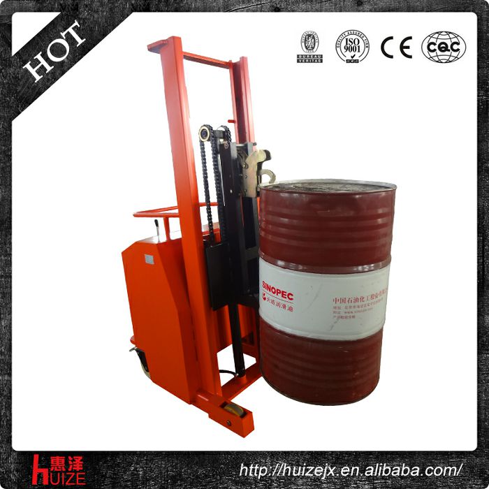 半電動(dòng)配重油桶車（無底腿，只堆垛，不翻轉(zhuǎn)）3