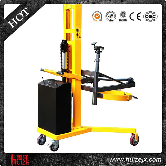 半電動油桶車（直角腿，夾鐵桶翻轉(zhuǎn)）2